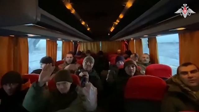 Возвращение военнослужащих ВС РФ