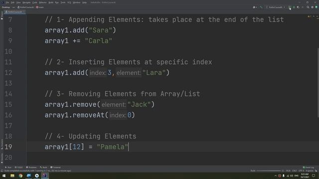 Kotlin Tutorials for Beginners #48 - Sorting Elements of Array/List смотреть онлайн