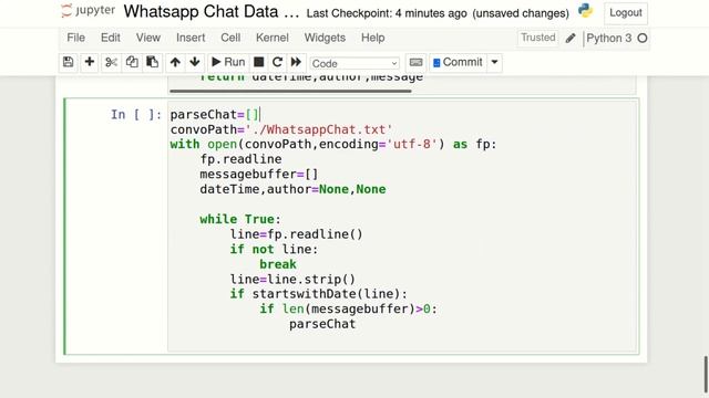 Whatsapp Chat Data and Sentiment Analysis Part 3 | DS BootCamp | AI BootCamp смотреть онлайн