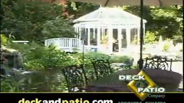 Deck and patio company promotional spot swimming pools ponds decks patios www.deckandpatio.com смотреть онлайн