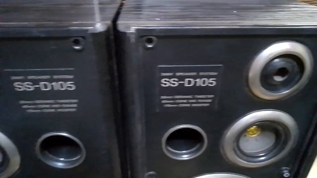 Rs - 5000/- Only SONY 3 Way Speakers System SS-D105 Very Nice Sound Quality Contact No - 8750424840