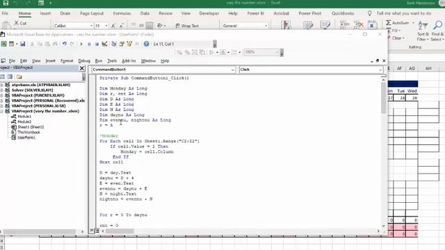 Vary the number of staff for each shift in Excel смотреть онлайн