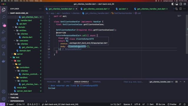 Dart - back-end: Clean Arch, TDD, SOLID, Postgres ... (TDD: DI - UseCase de Clientes) смотреть онлайн