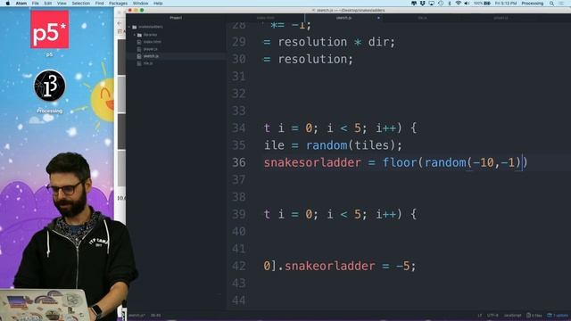 Coding Challenge #91: Snakes & Ladders - Part 2 смотреть онлайн