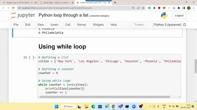 How to Iterate over a list in Python | Python iterate over a list in python смотреть онлайн