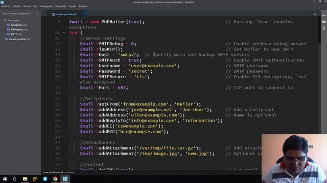 Configurar PhpMailer y enviar correo desde localhost смотреть онлайн