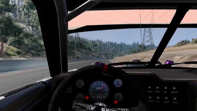 BeamNG Drive - Hoonicorn Shuts Down L.A - Ken Block Tribute | 4K смотреть онлайн