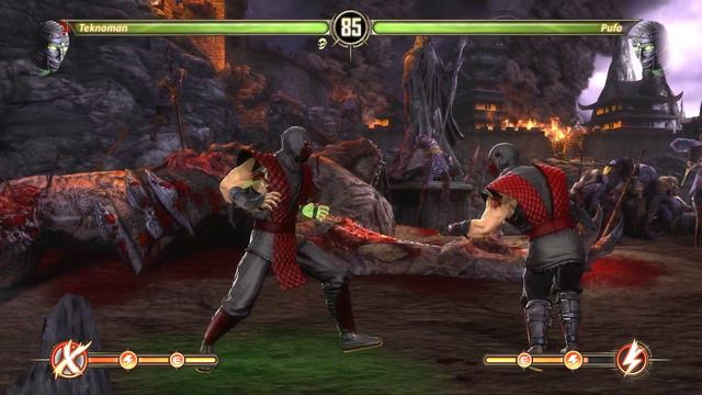 Mortal Kombat Komplete Edition Ermac vs Ermac pt 1 60 FPS!!!(PC) смотреть онлайн