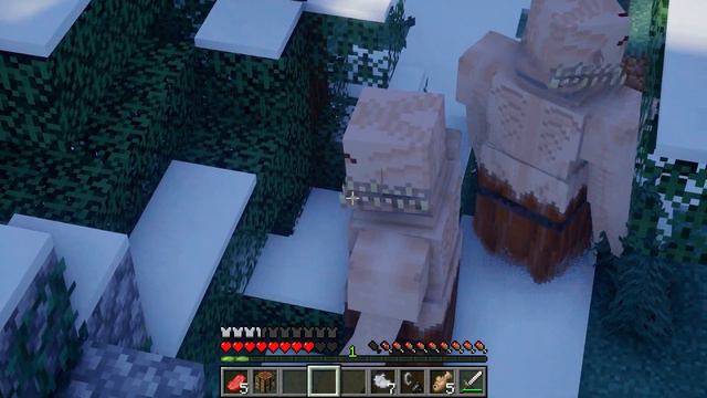 ЧТО ДЕЛАТЬ ЕСЛИ ЗАБЛУДИЛСЯ ЗИМОЙ В ТАЙГЕ В МАЙНКРАФТ | VINCHI Minecraft