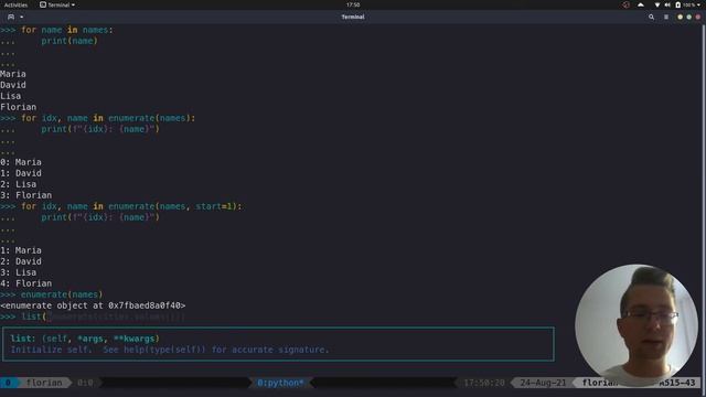 The enumerate Function | Master Python's Built-In Functions смотреть онлайн