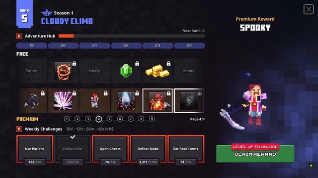 All Minecraft Dungeons' first Seasonal Adventure Pass Rewards смотреть онлайн