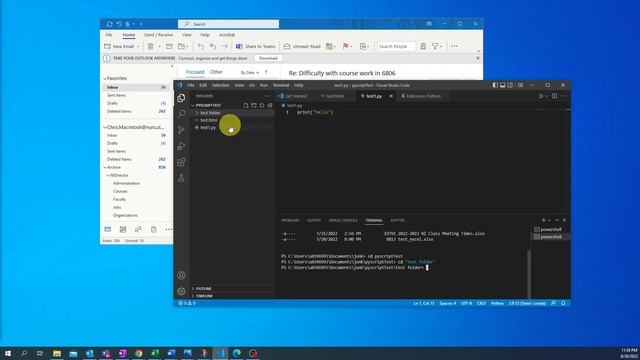 Set up VSCode to work with Python смотреть онлайн