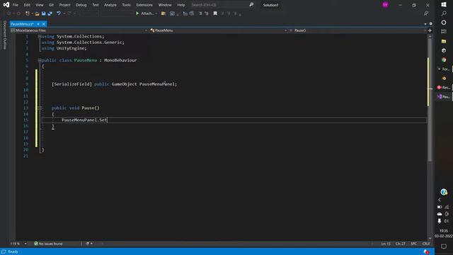 Pause and Resume Button in Unity. смотреть онлайн