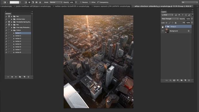 Make your photos look Cinematic + Free Action Link (Photoshop) смотреть онлайн
