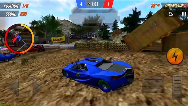 Real Car Crash Demolition Derby 3D - Demolition Derby Multiplayer - Android GamePlay смотреть онлайн