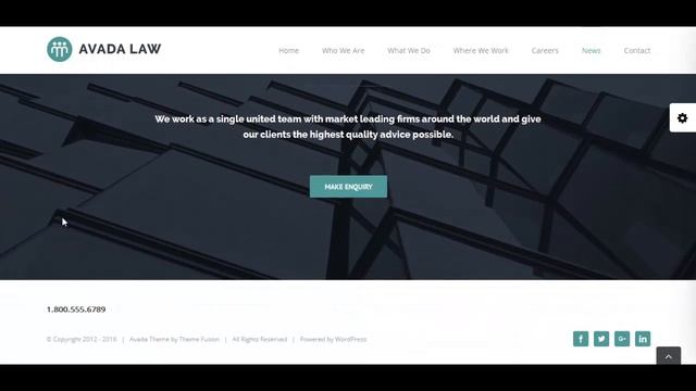 Law-Avada theme Video Preview- WordPress business blog, ecommerce and multipurpose theme смотреть онлайн