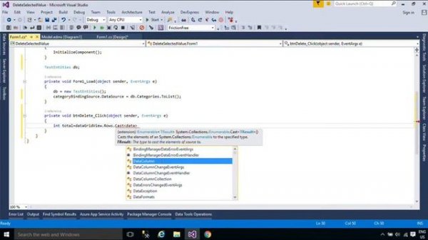 C# Tutorial - Delete multiple Rows from DataGridView based on CheckBox selection | FoxLearn