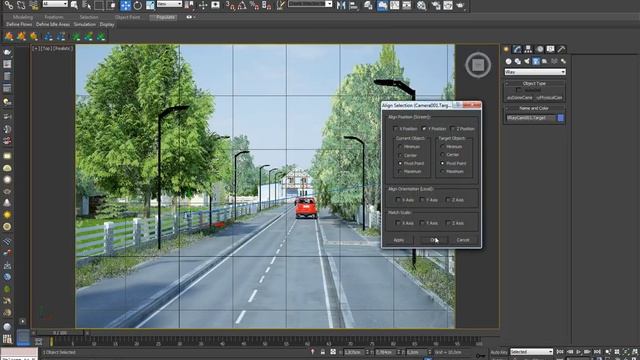 PERSPECTIVE MATCH 3D MAX-настройка перспективы и камеры для перспективы Di-box смотреть онлайн
