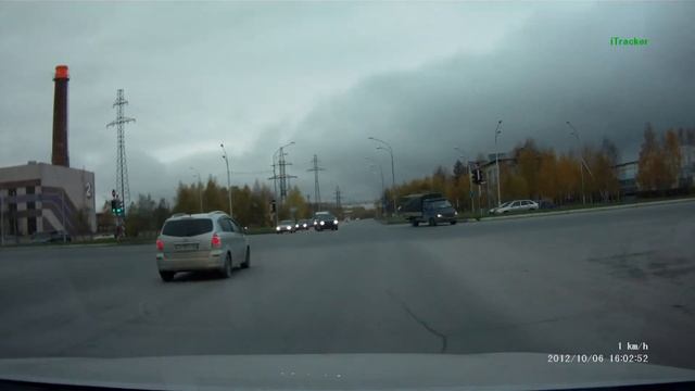 Нижневартовск. Газель на встречке это норма. смотреть онлайн