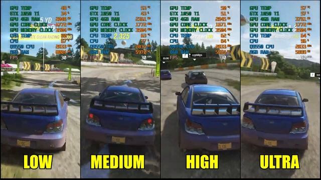 Forza Horizon 4 | GTX 1050 Ti | Core 2 Quad Q9550 | 1080p смотреть онлайн