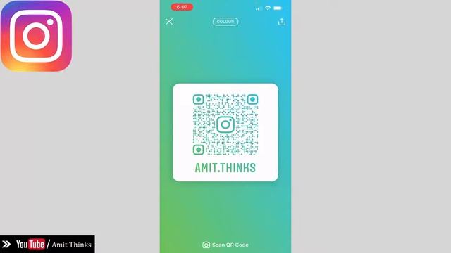 How to Download Instagram QR Code (2022) | Amit Thinks смотреть онлайн