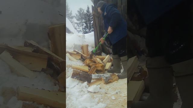 как правильно колоть дрова смотреть онлайн