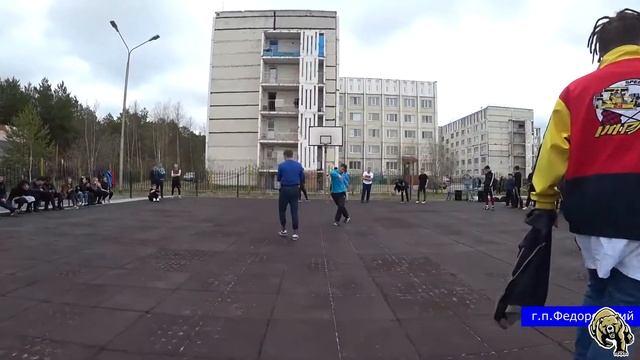 Cоревнования по Стритболу в пгт. Федоровский "Streetball-1" смотреть онлайн