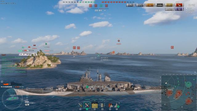 Worth to Spend 268K Coal? - KEARSARGE wows - American Hybrid battleship - World of Warships смотреть онлайн