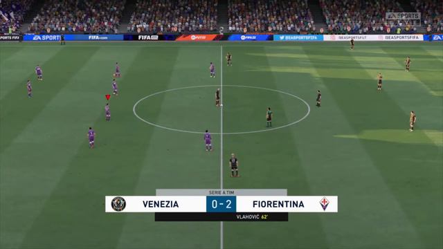 FIFA 22| Venezia vs Fiorentina смотреть онлайн