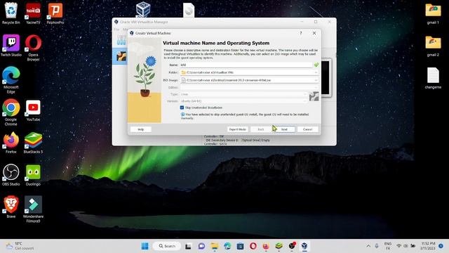 تتبيت ليونكس في المحاكي virtualbox смотреть онлайн