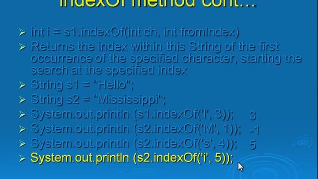 Java Lesson 27 - String Class - Part 05 - Indexing Strings смотреть онлайн