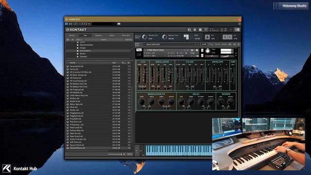 Kontakt Synth // Hideaway Studio // Zero 1 // Mangled Tape CS01 Monosynth
