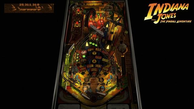 Indiana Jones The Pinball Adventure (Williams 1993) VPWmod 1.0.0 смотреть онлайн