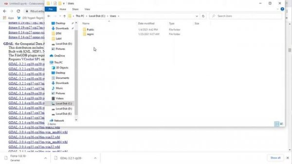 Install GDAL in Python