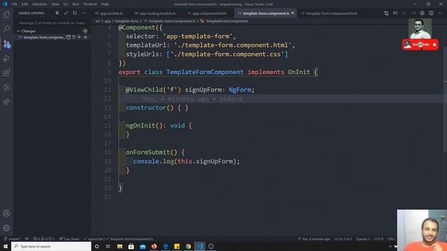 72. Advantages of using ViewChild in the Template Driven Form to get Form Object in angular. смотреть онлайн