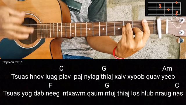 Lam sib hlub cuag hauv movie Guitar chords смотреть онлайн