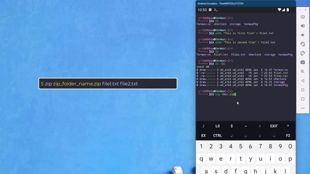 ?Simple way to install and use Zip and Unzip in Termux | Ethica смотреть онлайн
