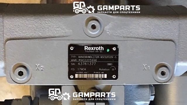 Гидронасос Rexroth A10VG28-63 смотреть онлайн