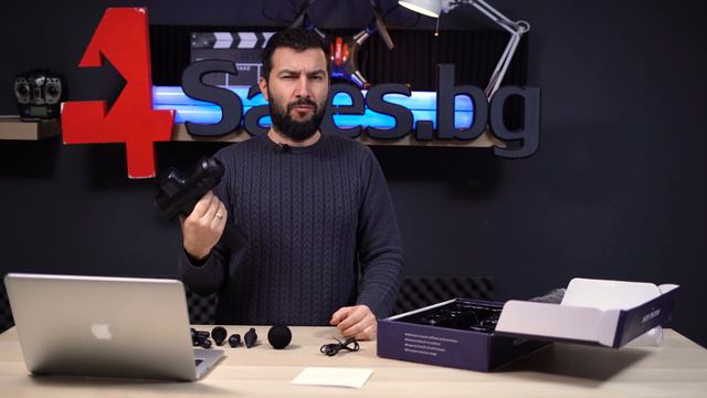 Безжичен вибрационен масажен пистолет с 20 степени на интензитет TV864 / 4sales.BG смотреть онлайн