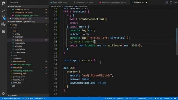 Docker Compose Tutorial with PostgreSQL and Node.js