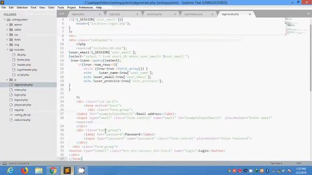 Online Voting System using PHP+SQL in urdu tutorials 014 смотреть онлайн