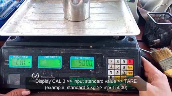 Calibration Digital Scale Dahongying Capacity 40 kg / Kalibrasi Dahongying 40 kg