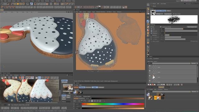 Redshift / C4D / Bodypaint / Chiсken смотреть онлайн