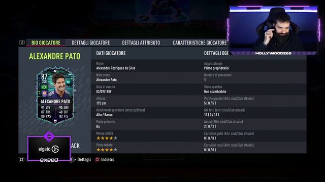 PATO 87 FLASHBACK /// FIFA 22 PLAYER REVIEW смотреть онлайн