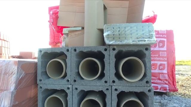 Объект № 3.1 Двухэтажный кирпичный дом. Возведение кирпичных стен и заливка армопояса. смотреть онлайн