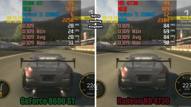 GeForce 8600 GT vs Radeon HD 4730 Test In 12 Games (No FPS Drop - Capture Card) смотреть онлайн