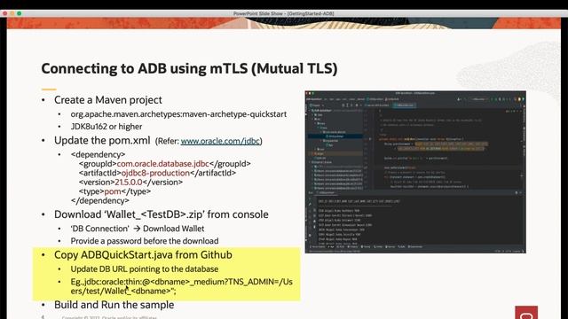 Episode 2: Getting Started with Java/JDBC and Autonomous database смотреть онлайн