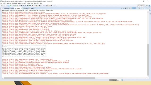 Using toJSON and from_json in Spark with Scala | Scenario based question смотреть онлайн