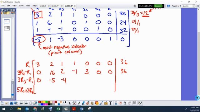 Linear Programming - 7.4 #8 part 2 - Simplex Method - Pivoting смотреть онлайн