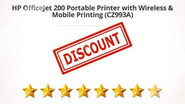 HP OfficeJet 200 Portable Printer with Wireless & Mobile | Review and Discount смотреть онлайн